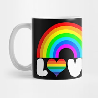 Pride Love And Rights Mug